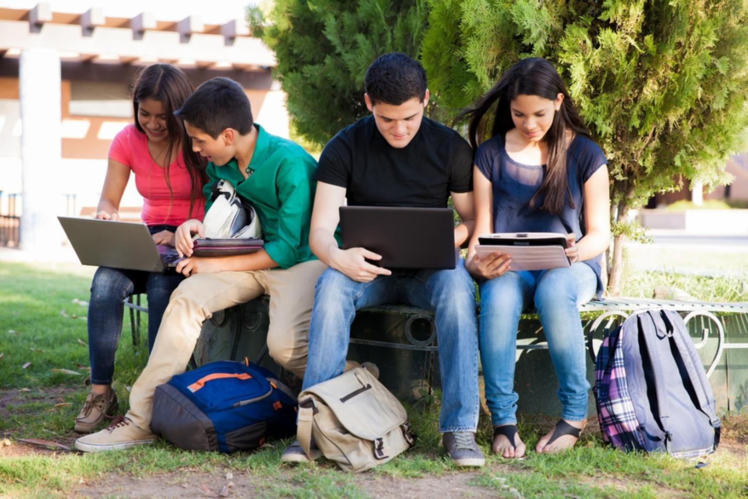 Corporate finance analysis workspace showing financial charts and reports