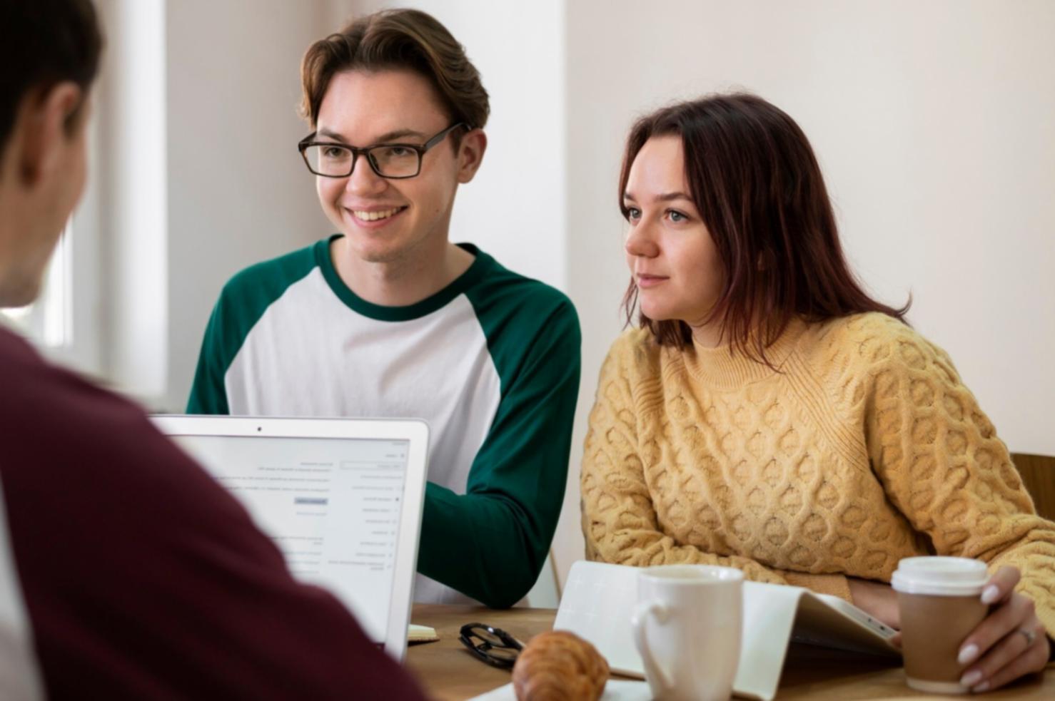 Financial analysts working with advanced data analytics and business intelligence tools